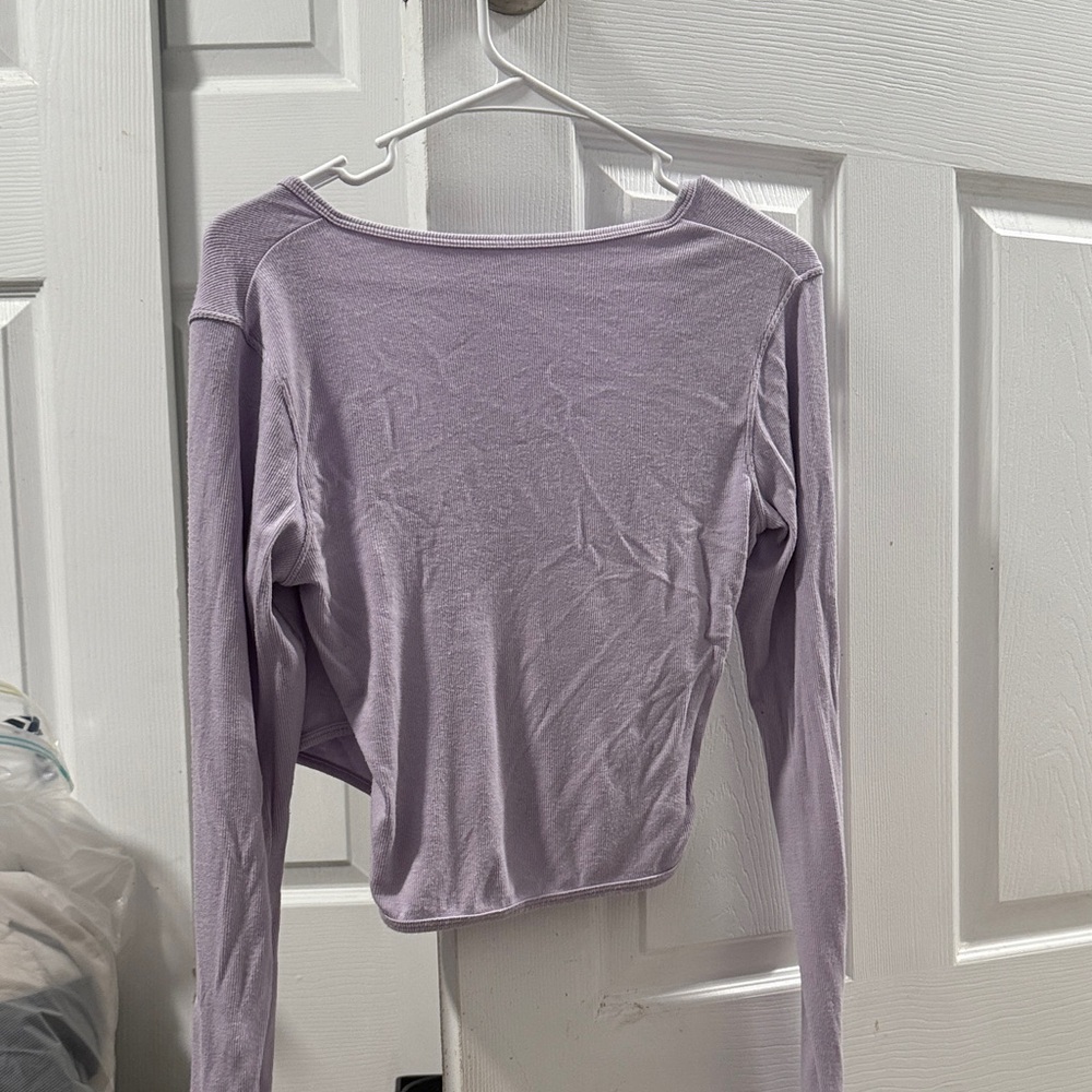 lululemon athletica Lavender Long Sleeve Top